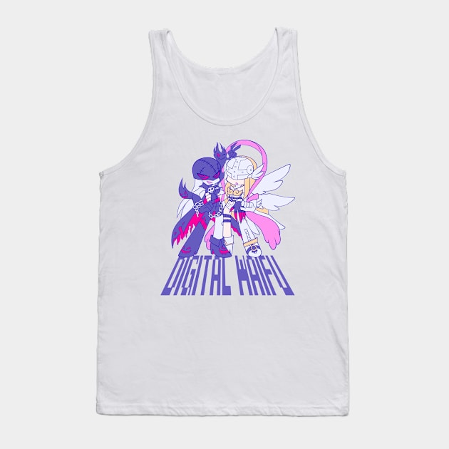 DIGITAL WAIFU Tank Top by otakostudio